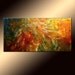 Original Textured Modern Abstract Figurative Impressionism Painting, Contemporary Metallic Horse Painting By Henry Parsinia Large 48x24