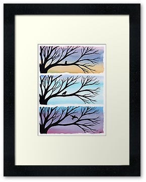 Brave - Original watercolor painting