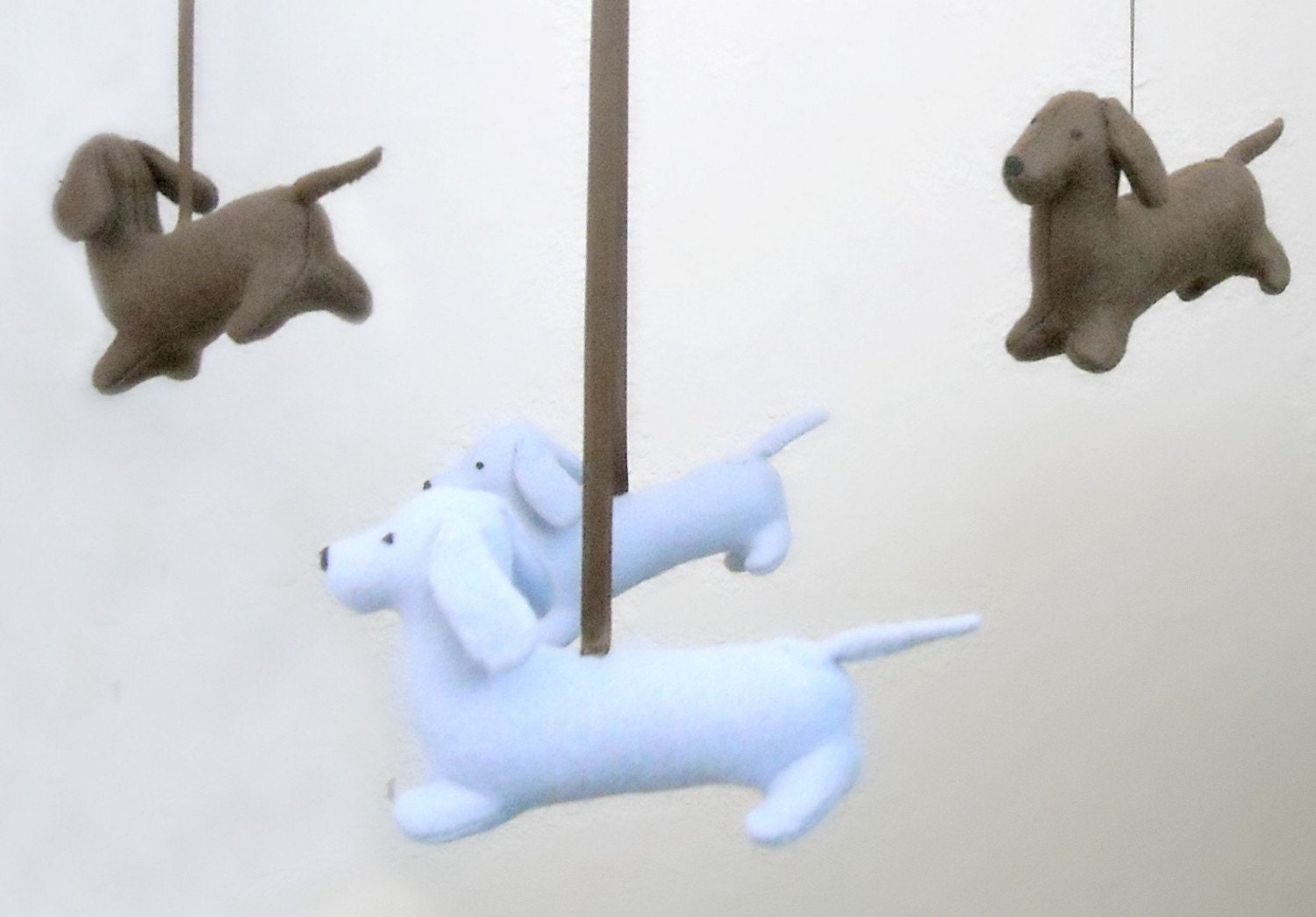 Dachshunds Felt Mobile (Custom Colors Available)