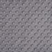 CHARCOAL dimple dot minky fabric 1 yd total