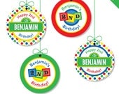 Sesame Street party - Personalized DIY printable party circles