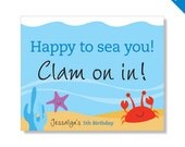 Under the Sea party - Personalized DIY printable sign Il_170x135