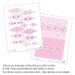 Butterfly party - Personalized DIY printable straw flags and napkin rings