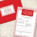 ORIGINAL Official Letter to Santa Kit - Set of 4 cards, red envelopes, and mailing labels
