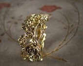 Climbing Rose Bramble Ring (14K) - Made to Order