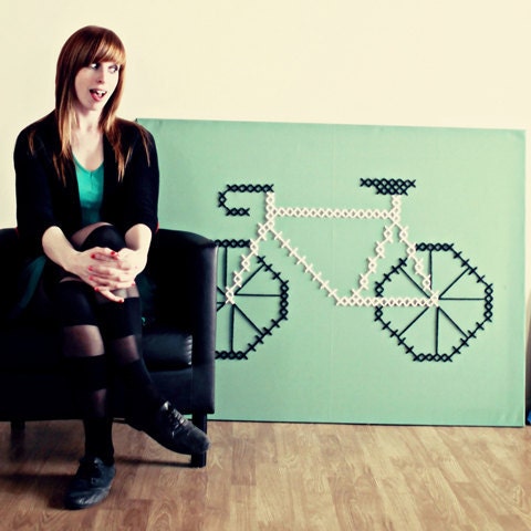 Giant Bike Cross-Stitch