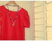Asymmetrical Anchor Necklace