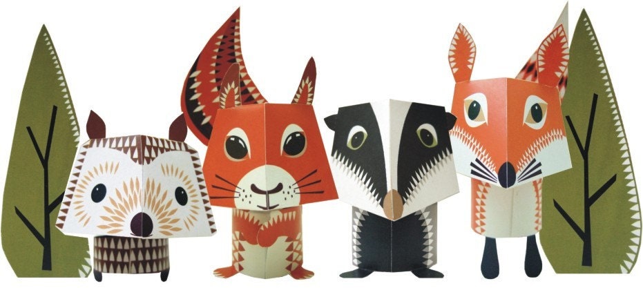 Forest Friends Printable Kit