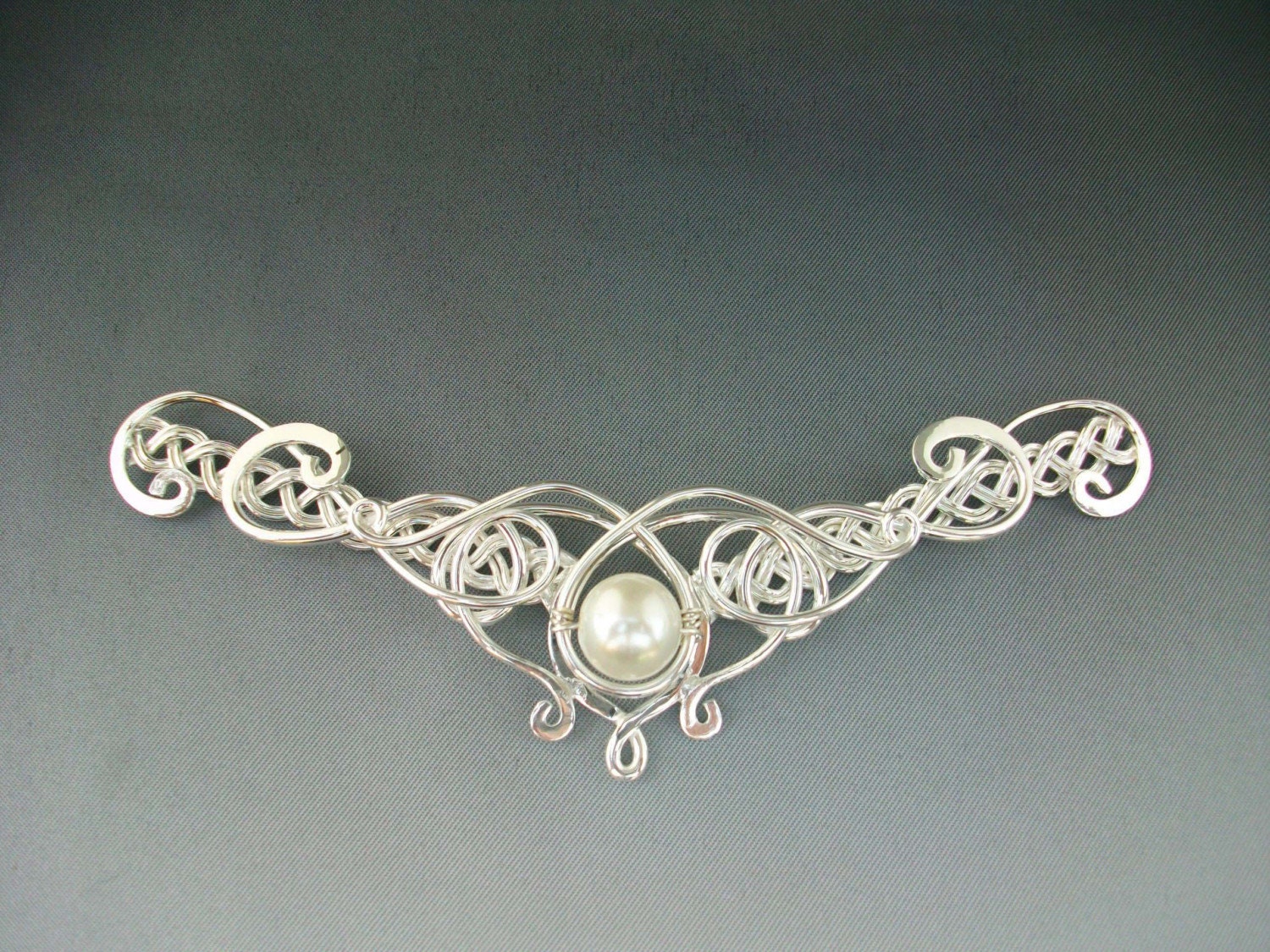 Sabrina Necklace Celtic Renaissance Wedding Bridal Elven Medieval Fairytale