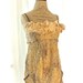 Shabby crinkle dress, rustic country chic, romantic cottage chic, womens clothing, funky, garden party