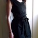 Organic Cotton Dress Open Back and Obi Sash Available in Lots of Colors