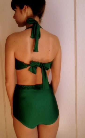 Vintage Inspired Bathing Suit Available in Many Colors