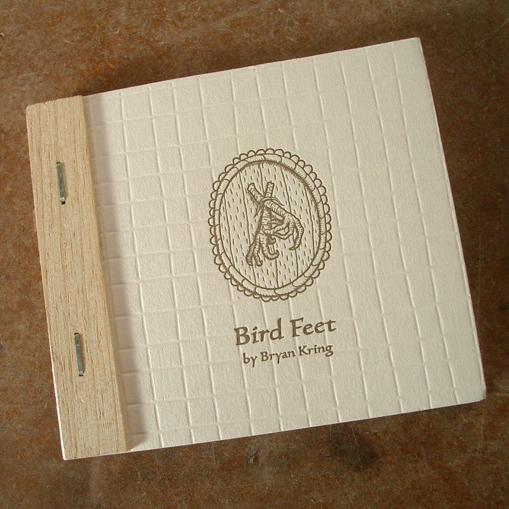Bird Feet, Letterpress Printed Storybook