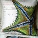 Cotton Pillow Cover....the starfish  Cotton and burlap pillows
