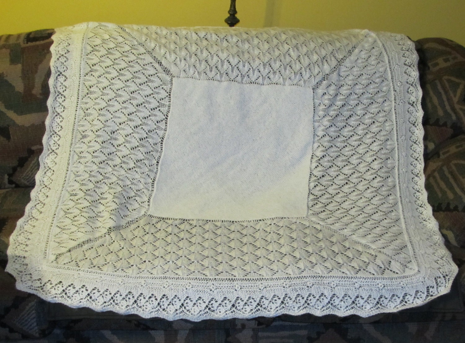Foliage Lace Shawl PDF Pattern