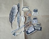 I wrote you a letter - Sticker set.
