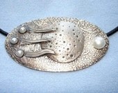 Fine Silver Moon and Stars