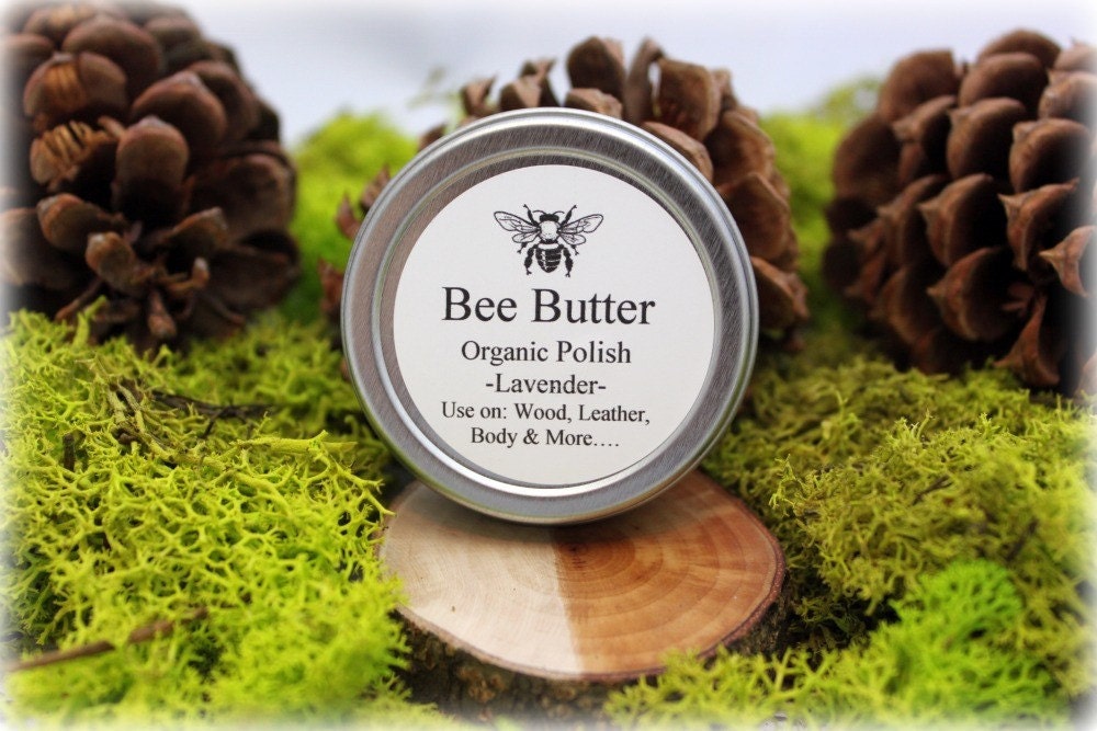 Bee Butter Organic Polish -1 oz Lavender-