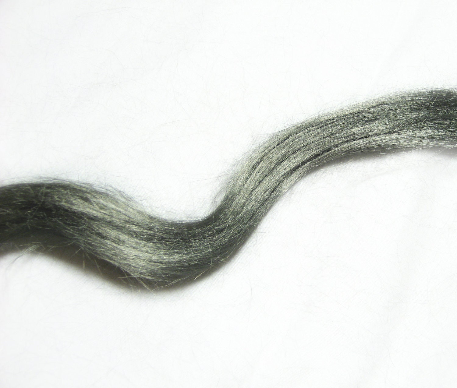 Stainless Steel Fiber - conductive antistatic spinning fiber - 1 oz. FREE SHIPPING to USA
