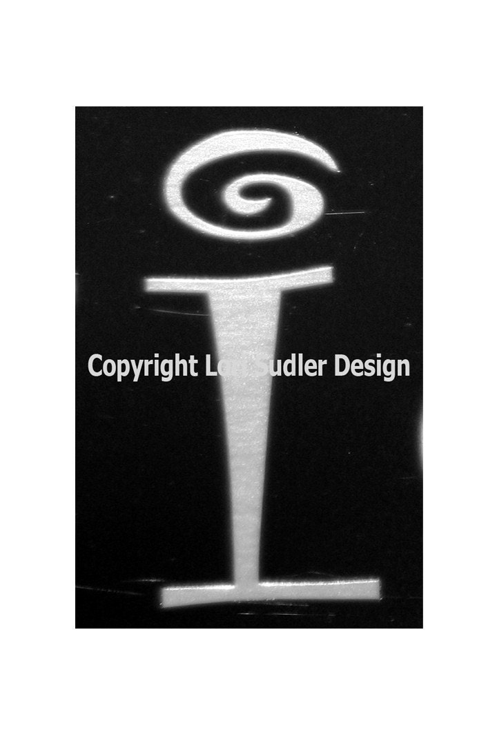 Letter Art Letter I Spell It Out letter I21