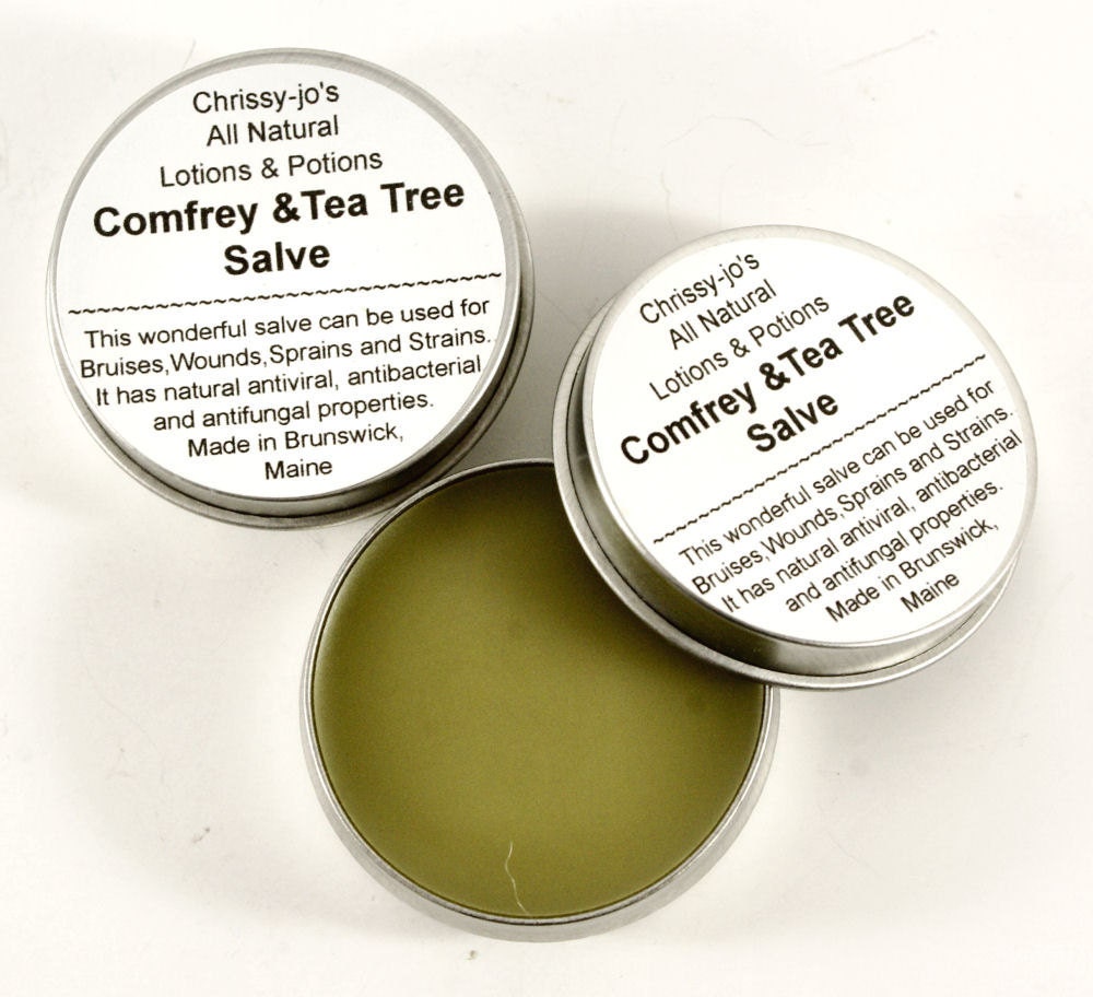 Comfrey & Tea Tree Oil  Salve 2 OZ - KindredImages