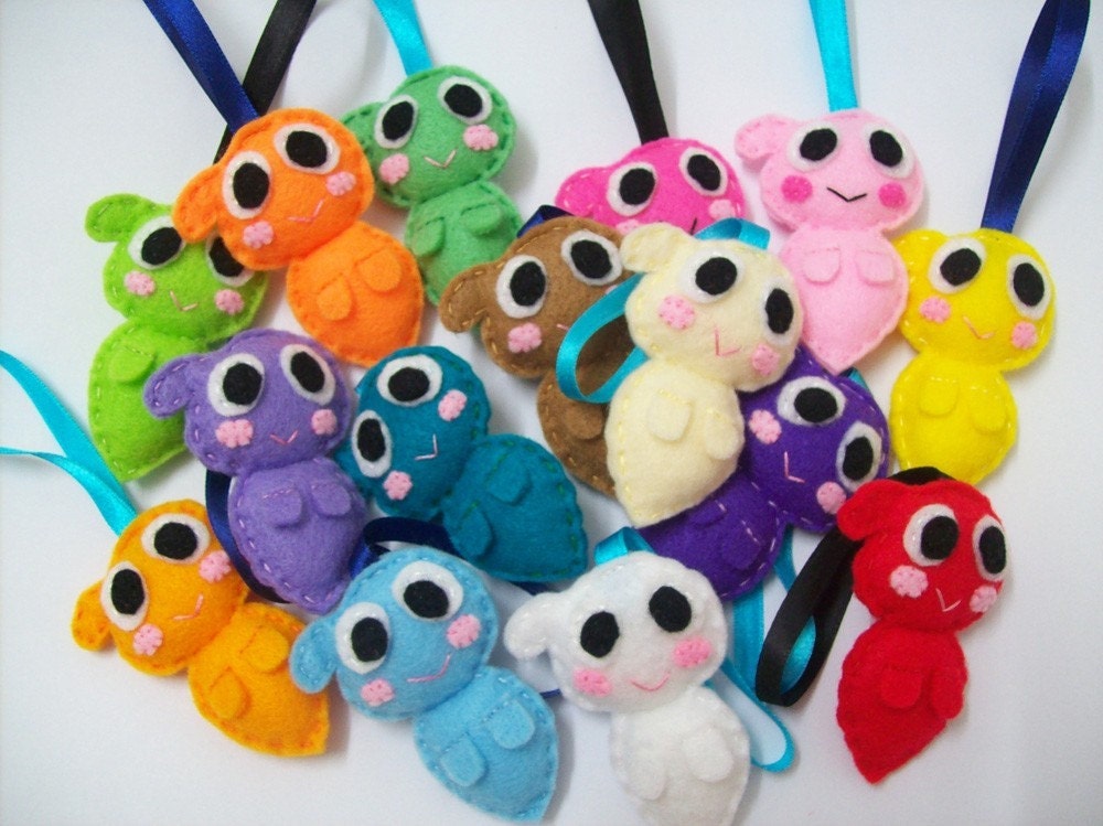 Cute Halloween Ornament/Keyring/Plush/Brooch - Ghost