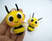 Cute Insect Bee Keychain/Phone Charm/Magnet - Buzzie, Bebee