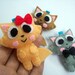 Cute Persian Cat v1 Keychain/Phone Charm/Magnet - Oscar, Jasmine or Harvey