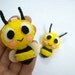 Cute Insect Bee Keychain/Phone Charm/Magnet - Buzzie, Bebee