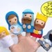 PDF Pattern: Nativity Finger Puppets