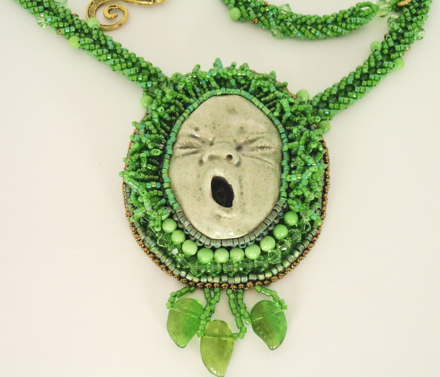 Spring Awakening Beadwoven Necklace