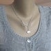 Bird and Branch Necklace, Silver Sparrow Lariat, Everyday Jewelry, Lariat Necklace, Gift for Mom, Graduation Gift