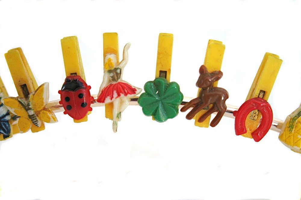 Super Cute Tiny Plastic Clothes Pins