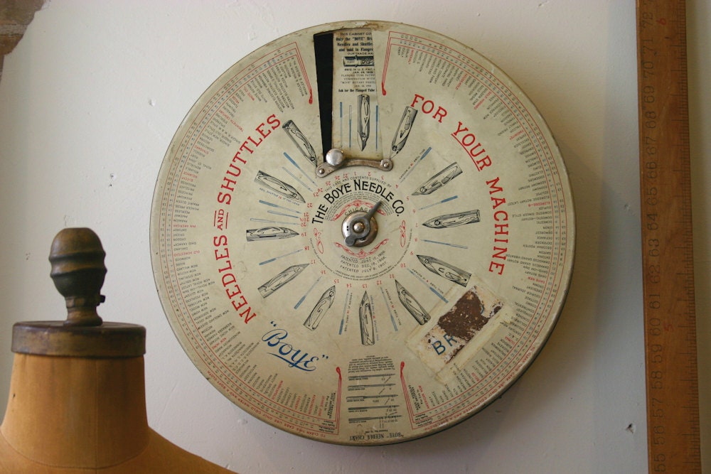 The Boye Needle Co. Display Case