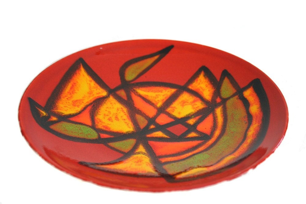 Mid Century Modern Poole Pottery Dish