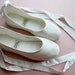 Eco-chic Handmade Vegan Bridal Ballet Flats 902C and insoles