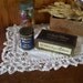 On SaLe Two Antique Tins White Rose Tea Tins Adorable Kitchen Collectibles Advertising Tins