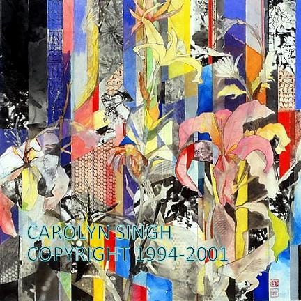 INTEGRATION - art card, blank note card, paper goods, card, envelope included, home decor, notecard, original, collage, abstract