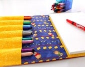 Crayon organizer - art portfolio - Three Blind Mice