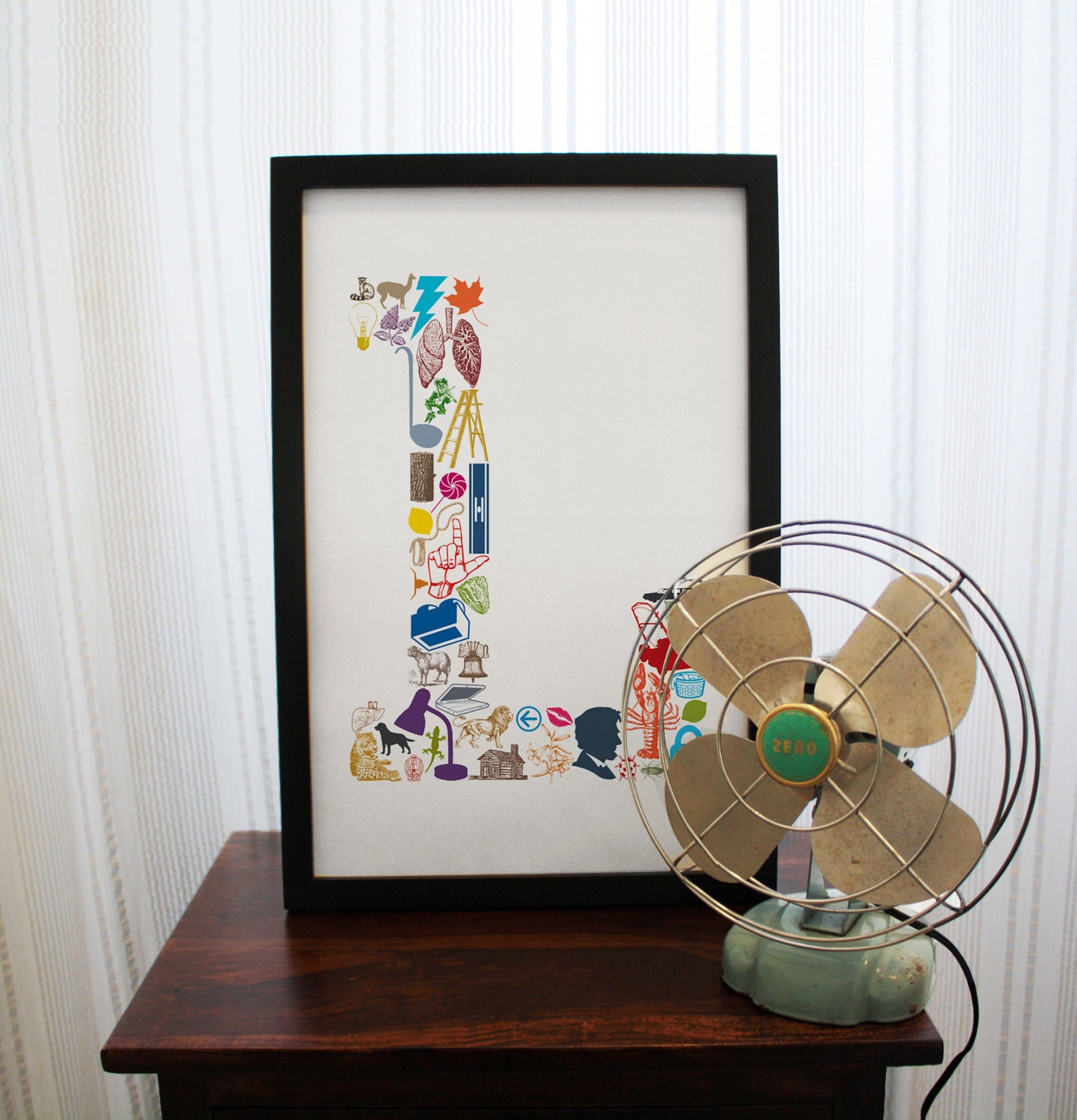 L is for... (11 x 17 Letter L Poster)