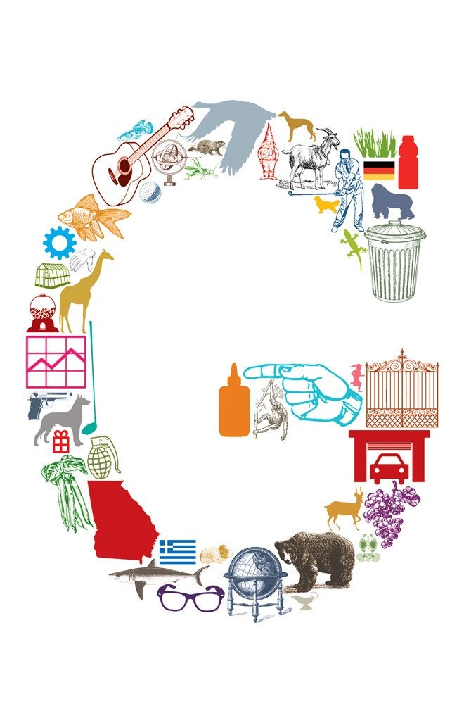 G is for... (11 x 17 Letter G Poster)