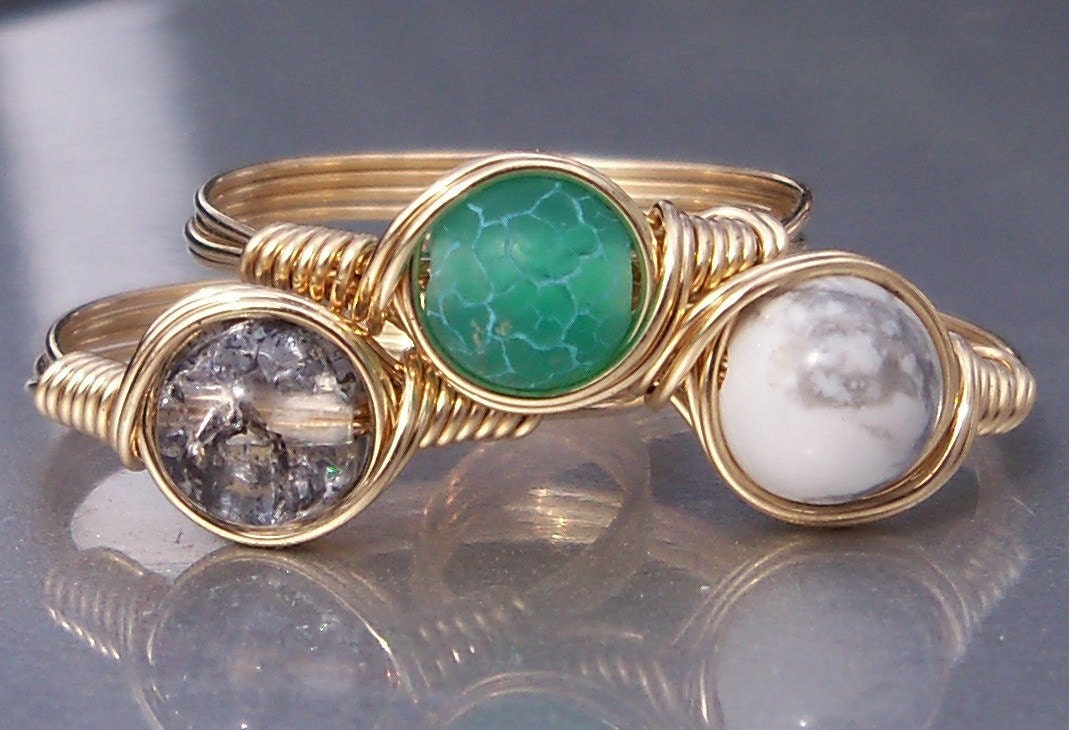 You Choose ANY 3 14k Gold Filled Rings