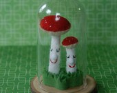 Double Mushroom Terrarium