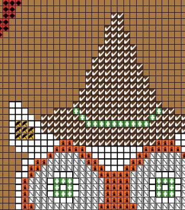 Halloween Frenzy cross stitch pattern PDF