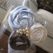 LIV Rosette Headband with Pearls and Bow Tulle