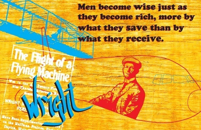 Wilbur Wright Print 11x17 - Famous Seniors