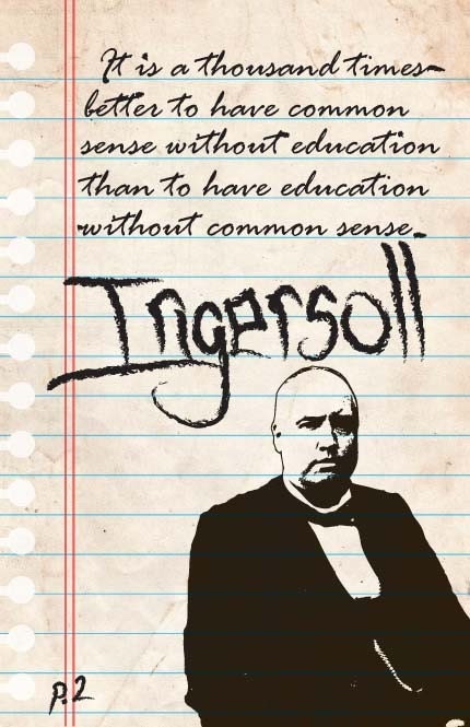 Robert G. Ingersoll Print 11x17 - Famous Seniors