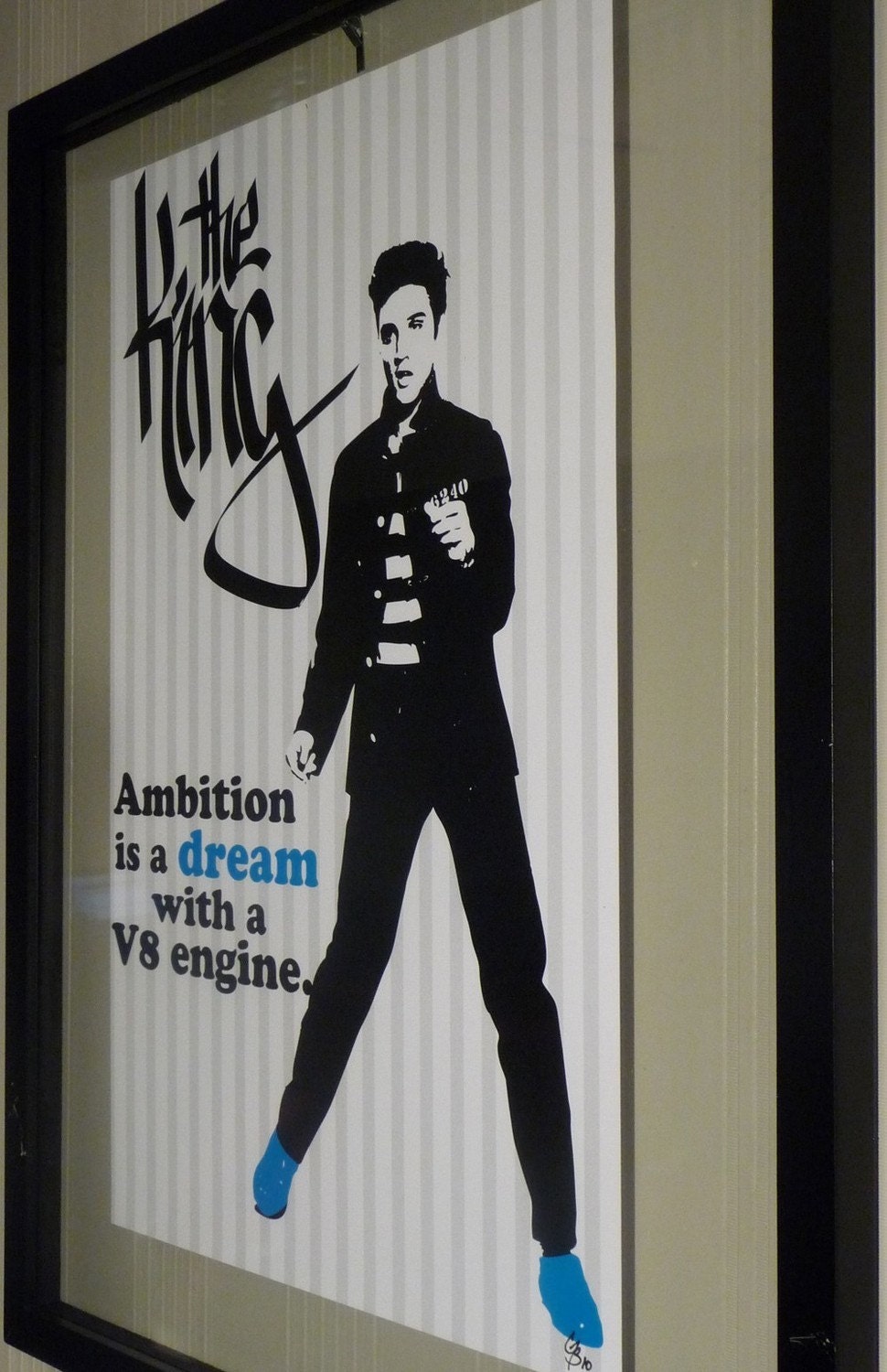 Elvis Presley Print 11x17 - Famous Seniors