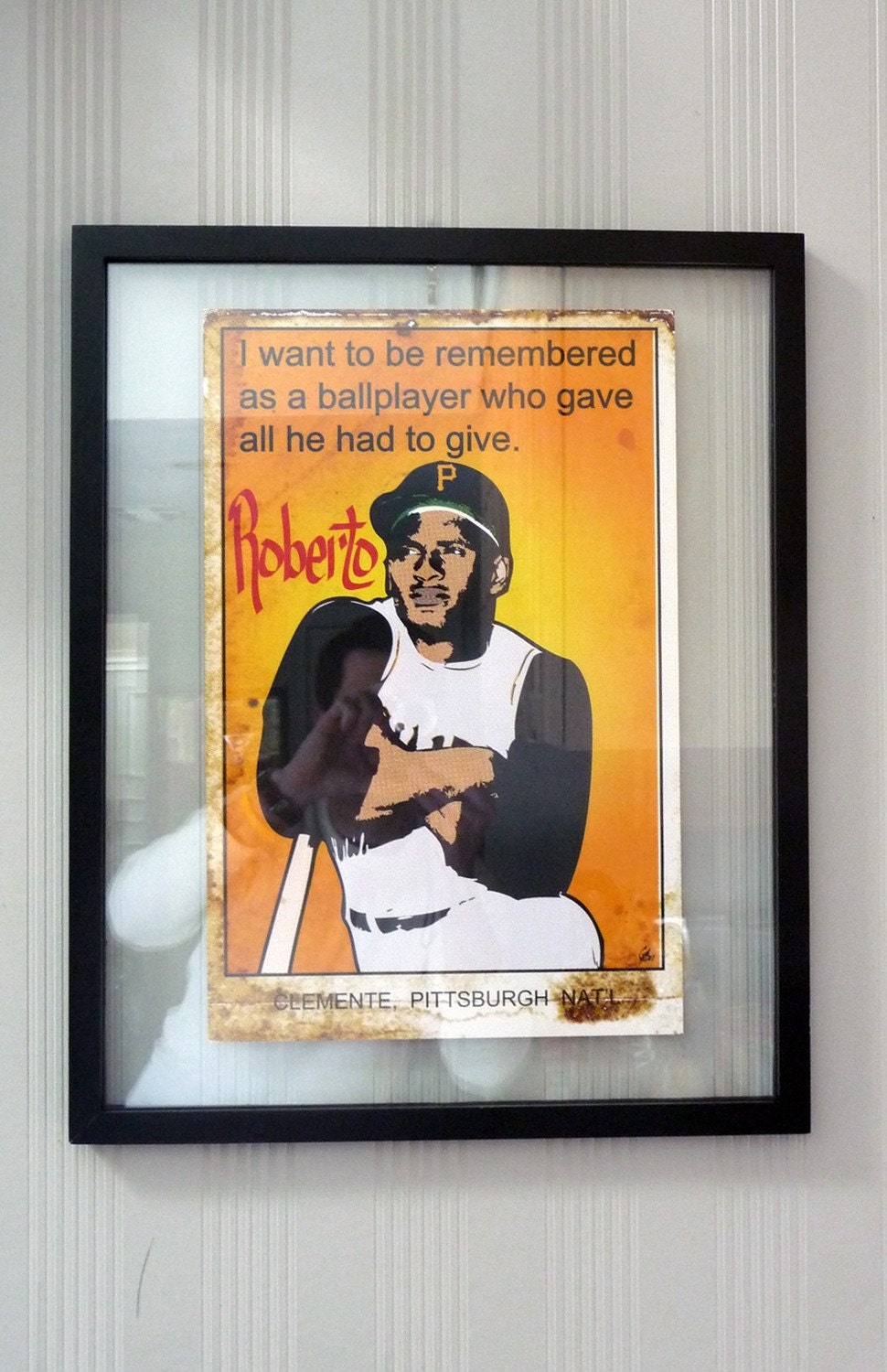 Roberto Clemente Print 11x17 - Famous Seniors