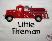 Antique Fire Truck (Printable)